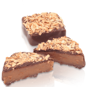 Caramel Toasties Milk Chocolate (10/tray. 10.5 oz)