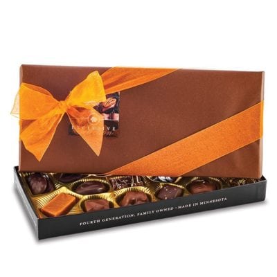 autumn chocolate box