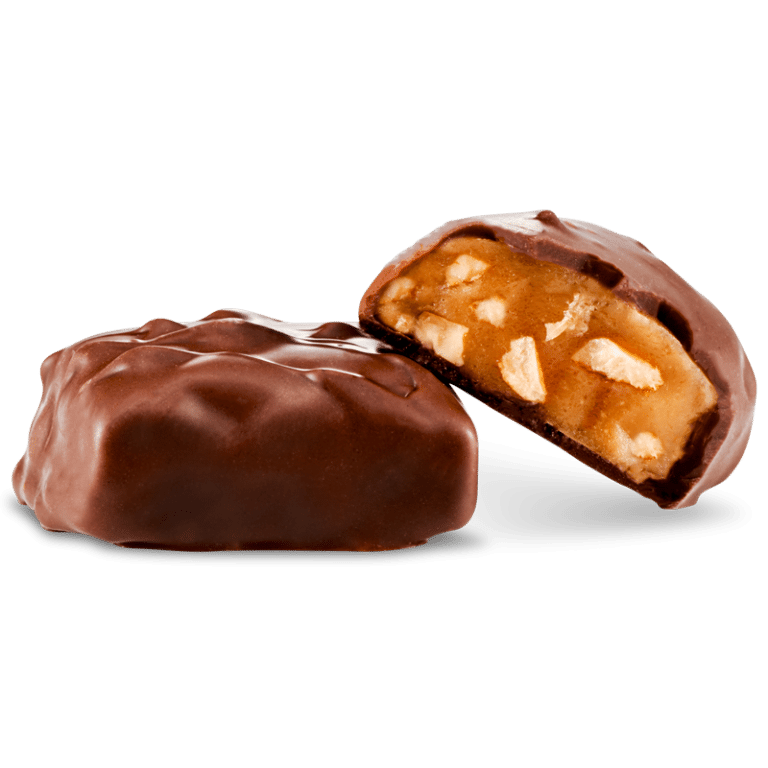 Cashew Butter Toffee Milk Chocolate 3 ct by Abdallah Candies