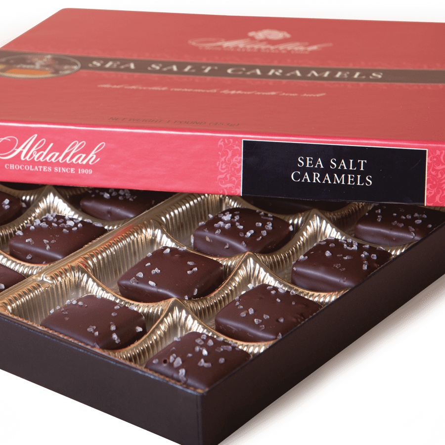 Sea Salt Caramels Dark Chocolate By Abdallah Candies MN