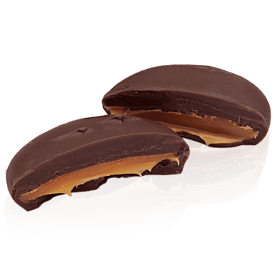 Caramel Patties Dark Chocolate