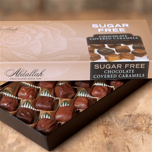 Sugar-Free Chocolate Covered Caramels Assortment