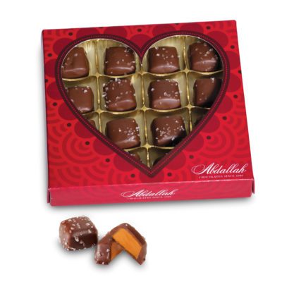 Mini Sea Salt Caramels - Milk Chocolate