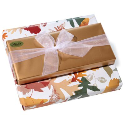 Fall Gift Wrapped Chocolate boxes