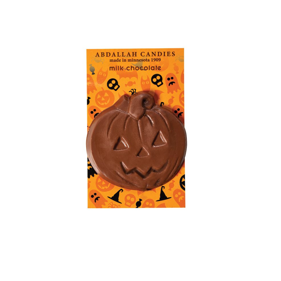 Milk Chocolate Pumpkin Face